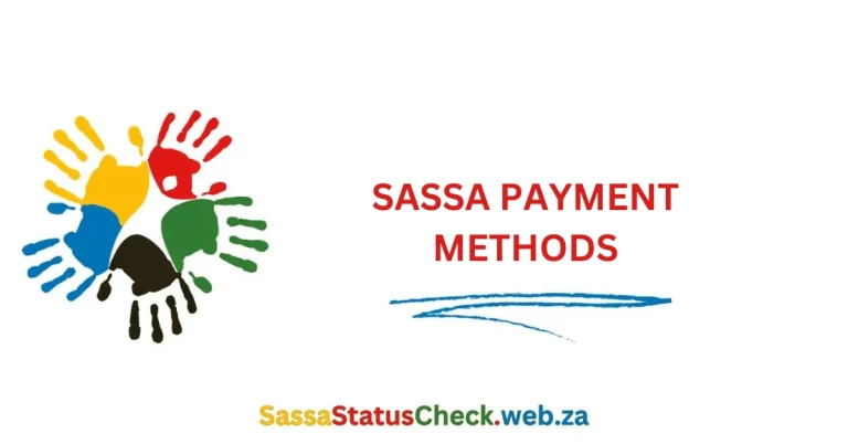 Sassa Payment Methods